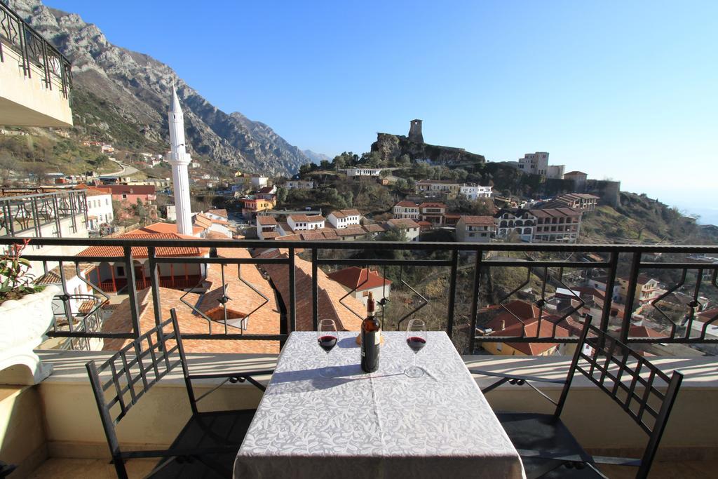 Hotel Panorama Kruje View On The Castle And The Old Town Стая снимка