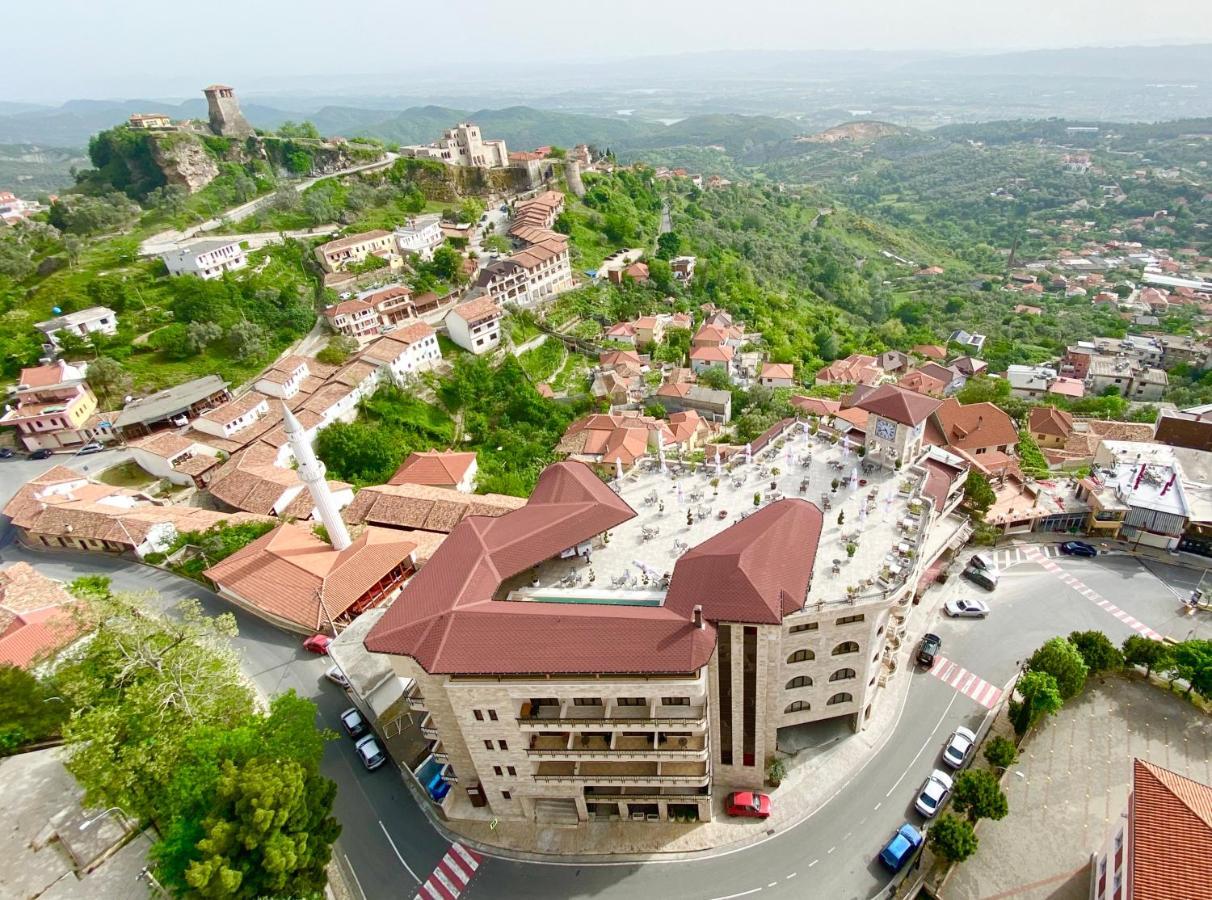 Hotel Panorama Kruje View On The Castle And The Old Town Екстериор снимка
